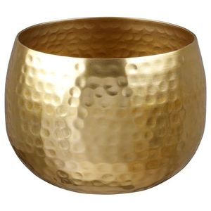 Macetero Decorativo de Hierro y Latón Dorado con Diseño Moderno y Ecológico para el Hogar y el Jardín, que Agrega un Acento Decorativo Divino - Product Image 2