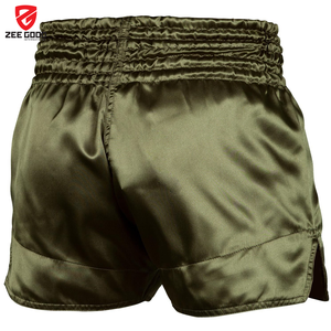 Shorts de Muay Thai et de Kick Boxing à Impression par Sublimation Personnalisée, Patch Brodé, 100% Polyester, Séchage Rapide, Unisexe - Product Image 2