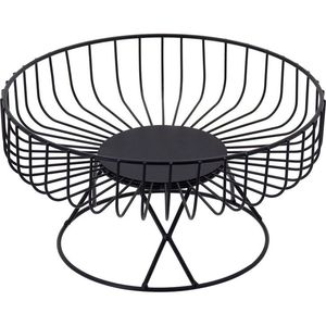 Panier à fruits et salades en fil métallique de haute qualité, nouveau design, panier à 2 niveaux, décoration d'intérieur, panier à fruits décoratif pour mariage - Product Image 5