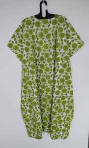 Handmade Floral Print Cotton Kaftan Maxi Dress Lightweight Beach <b>Cover</b> Up - Product Image 6