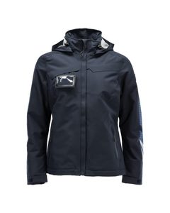 Women <b>Waterproof</b> Reflective <b>Work</b> Jacket Breathable Industrial Uniform Coat - Product Image 1