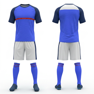 Uniforme de Fútbol Personalizado con Nombre y Número |   Tallas para Hombres, Mujeres y Jóvenes |   Ropa Deportiva Ligera de Secado Rápido para Entrenamiento - Product Image 2