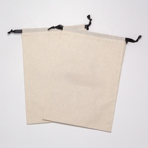 Sacs d'emballage personnalisés en polyester/coton avec cordon de serrage, imprimés numériquement, écologiques, lavables, réutilisables, résistants à l'eau - Product Image 4