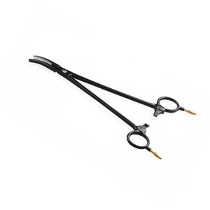 Pince bipolaire antiadhésive réutilisable pour la scellation des artères, 6,5 po, 4 mm, avec cordon en silicone, instrument d'obstétrique et de gynécologie (OB/GYN) - Product Image 4
