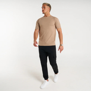 Camiseta de Manga Larga para Hombre de Alta Calidad, 200g, Poliéster/Algodón, Tejido de Punto Liso, Secado Rápido, Anti-Pilling, Transpirable - Product Image 5