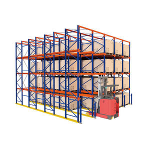 Fourniture directe en gros Étagère industrielle sans boulon en acier à 5 couches Protection contre la corrosion Étagère de stockage d'entrepôt à bas prix - Product Image 2