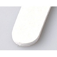Lime à ongles coréenne blanche grain 80/100, forme banane, personnalisable avec logo OEM pour salon, vente en gros - Product Image 2