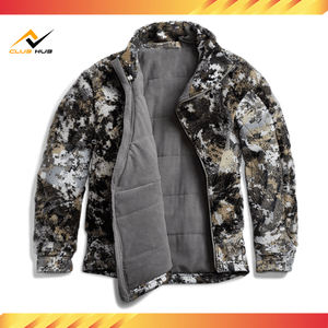 เสื้อแจ็คเก็ตกันน้ำสำหรับล่าสัตว์ในฤดูหนาวสำหรับผู้ชาย  แบบกันลม ลายพราง ผลิตในประเทศปากีสถาน คุณภาพสูง - Product Image 4