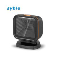 Artículo en Oferta, Lector de Códigos de Barras con Cable USB RS232 XB-PS80H 1D 2D Datamatrix, Escáner de Precios para Supermercados, Escáner de Códigos de Barras de Escritorio