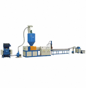 <b>Plastic</b> <b>Pelletizing</b> Machine for LDPE HDPE PE PP PET Recycling Industrial High Productivity Double Screw Design 380V - Product Image 1