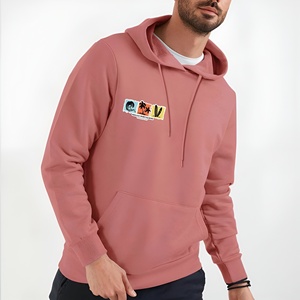 Sudadera de alta calidad para hombre, estilo oversized, con bloques de color, cuello redondo, de algodón y felpa, estilo casual, para streetwear, OEM. - Product Image 6