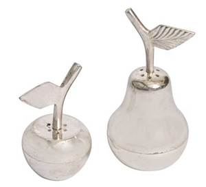 Pots à sel en métal avec couvercles perforés et design à trois pieds pour le stockage d'herbes et d'épices - Product Image 4
