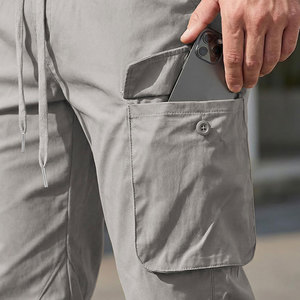 Pantalons cargo pour hommes de qualité supérieure, prix de gros, plusieurs poches, emballage personnalisable, pantalons de randonnée légers - Product Image 5