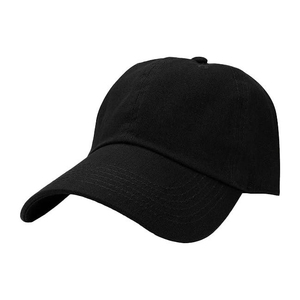 Casquette de baseball en coton blanc à 6 panneaux, ajustable, couleur unie, unisexe, décontractée - Product Image 3