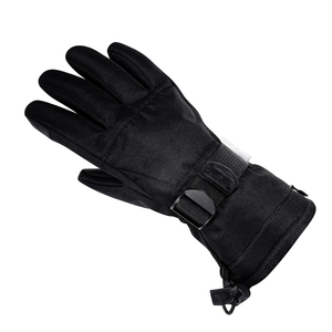 Guantes de Esquí de Cuero Unisex con Logotipo Personalizado, Protección Completa para los Dedos, Cierre de Gancho y Bucle Antideslizante, Impermeables, Resistentes al Viento, Gruesos y Cálidos para Esquiar - Product Image 3