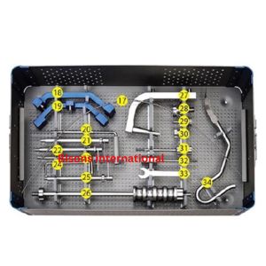 BISONS - Juego de Instrumentos Quirúrgicos Reutilizables de Acero Inoxidable para Clavos Tibiales IM, Ortopedia y Traumatología - Product Image 3