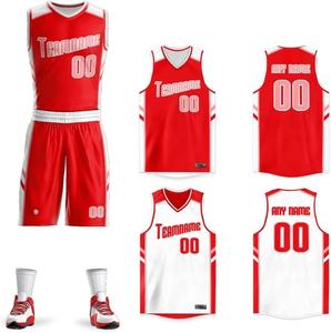 Uniforme de Baloncesto Reversible Personalizado OEM 2026, Chaleco Deportivo con Nombre y Número del Equipo para Hombre/Juvenil - Product Image 2