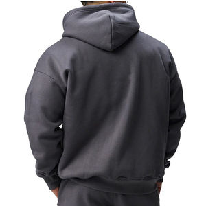 Sweat-shirts d'hiver de haute qualité en polyester/coton pour hommes avec impression numérique et broderie - Product Image 5