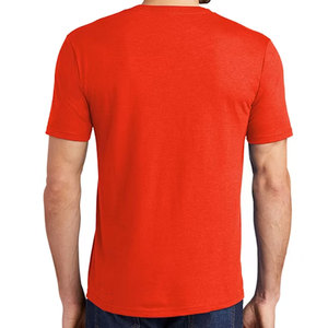 <b>Men</b> Custom Fitness T-Shirt Personalized Training Text Print Breathable <b>Stretch</b> Fabric Athletic Crewneck T Shirt - Product Image 5