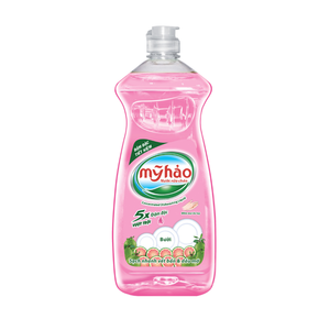 Agent de rinçage liquide végétalien éco-sensible My Hao 390G sans parfum, anti-calcaire, améliore le séchage de la vaisselle, parfum pamplemousse - Product Image 3