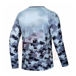 Camisa de Pesca Ligera, Transpirable, de Secado Rápido, con Protección UV, para Pesca al Aire Libre, Manga Larga, Tejido que Absorbe la Humedad - Product Image 5