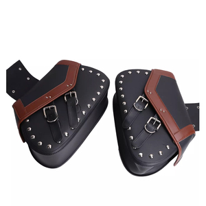 Sac de selle d'équitation western personnalisable, prêt pour le voyage, avec revêtement résistant à l'eau, poignées rembourrées, coutures renforcées, protection - Product Image 1