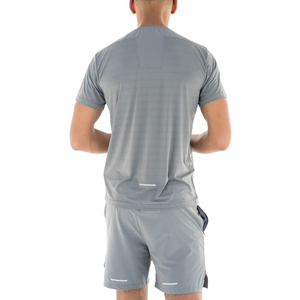 OEM Manufacture Casual Style Men's Summer Tracksuit T Shirt & Short Set 100% Cotton Plain Men Fashion Set - Product Image 4