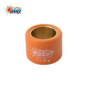 ชุดลูกกลิ้งวาริเอเตอร์ SUN RACING BEAT FI WRL1814-8 ขนาด 18x14 มม. 8G แกนทองเหลือง ผลิตในไต้หวัน ชุดเพิ่มประสิทธิภาพ - Product Image 3