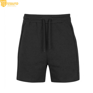 Shorts en coton French Terry pour homme avec logo personnalisé, de haute qualité, épais, décontractés, coupe slim, pour la gym et le jogging - Product Image 3