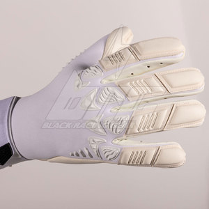 Gants de gardien de but de football professionnels en gros, paume en latex allemand personnalisée, haute adhérence, sur mesure pour match - Product Image 4