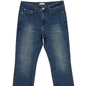 Nouveau pantalon en jean délavé pour homme, 100 % coton, écologique, imperméable, léger, très tendance pour l'hiver - Product Image 4