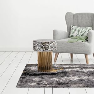 ET 1207 16 Tavolo Consolle con Piano in Madreperla, Elegante Tavolino d'Appoggio - Product Image 1