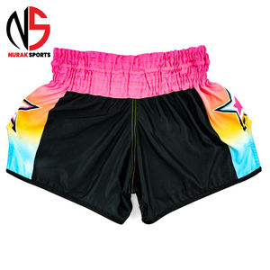 Shorts de Muay Thai pour hommes, prix ajustable, anti-plis, haute qualité, respirants, légers, entièrement personnalisables - Product Image 2