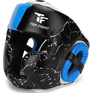 ustomizable PU Boxing <b>Head</b> Guard Comfortable Face Protection for Training for Outdoor Sports Sizes 12oz Glove <b>Style</b> - Product Image 4