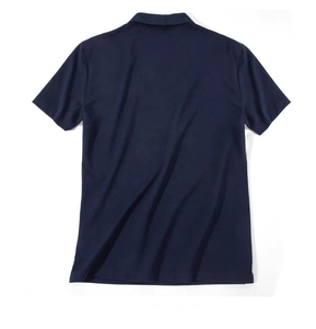 Camiseta Polo Blanca al por Mayor para Hombre, Manga Corta, Estilo Básico, Algodón Piqué, Camiseta Deportiva Informal, Impresión de Logotipo Personalizada, OEM, ODM - Product Image 2