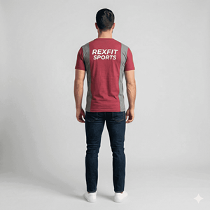 T-shirts en coton pour hommes en gros, nouveau design, hauts décontractés à manches courtes, grandes tailles, service OEM personnalisé, t-shirt respirant - Product Image 4