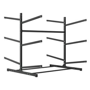 Rastrelliera per 6 kayak per carichi pesanti, capacità 180 kg, autoportante per garage, capanno o molo, per interni ed esterni - Product Image 1