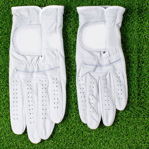 Guantes de Golf de Piel de Oveja Duraderos de Buena Calidad al por Mayor, Transpirables, Antideslizantes, Cómodos, Blancos, con Agarre Suave Premium - Product Image 5