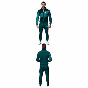 High Performance <b>Men</b> Tracksuits Set Moisture Wicking Fabric For Active Lifestyle Long Lasting Quality <b>Men</b> Tracksuits - Product Image 5