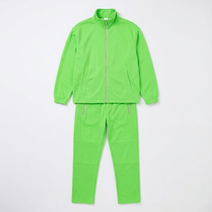 Ensemble de survêtement en nylon personnalisé pour homme, veste coupe-vent et pantalon, vêtements de sport légers, vente en gros OEM - Product Image 2