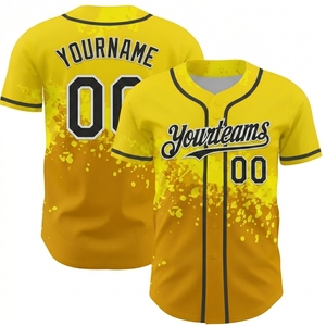 Custom logo Name Wholesale Softball Jersey <b>Shirt</b> Youth Custom Baseball <b>Shirt</b> Baseball & Softball Wear Baseball Jerseys - Product Image 2