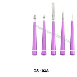 Kit de Herramientas para Joyería de 5 Piezas con Revestimiento de Diamante, Herramienta de Precisión para Agrandar Orificios de Perlas |   N.° de artículo GS-103A - Product Image 1