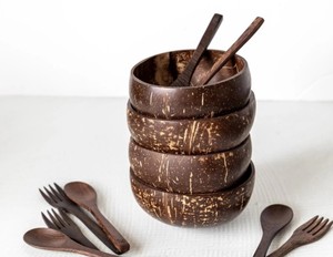 Top Trending <b>Coconut</b> <b>Shell</b> Bowl for Dessert Snack and Food Serving - Product Image 5