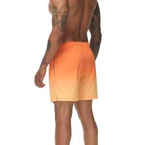 ชุดเซ็ตเสื้อยืดแขนสั้นและกางเกงขาสั้นลำลองสำหรับผู้ชาย ผ้าโพลีเอสเตอร์ 100% สีตัดต่อ ใส่โลโก้ของคุณเองได้ รุ่นซิป - Product Image 3
