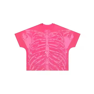 T-shirt Homme Haut de Gamme en Toile de Coton Respirante à Manches Courtes et Épaules Tombantes, Personnalisable et de Luxe - Product Image 4