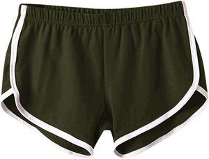 Shorts Deportivos Casuales de Secado Rápido, Ecológicos, con Logotipo Personalizado, para Mujer, de Poliéster/Algodón Transpirable de 260G, para Entrenamiento Deportivo de Verano - Product Image 2