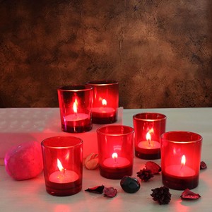 Sheesham Wood Hand-Painted Decorative <b>Candle</b> Holder Set | Moradabad Artisan Wholesale - Product Image 2
