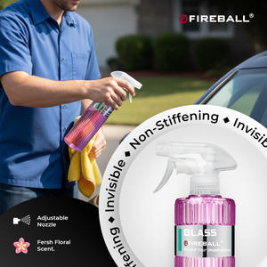Limpiador de Vidrios Fireball 500 ML, Spray para Limpiar Vidrios de Autos, Bicicletas, Hogar y Oficina, Sin Rayas, con Fórmula para Eliminar Suciedad Difícil - Product Image 5