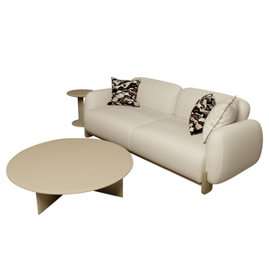 Designer Chesterfield Traditional Velvet Curved Upholstered <b>Sofa</b> Set with Plush Cushions and Wood <b>Legs</b> <b>for</b> Elegant Interiors - Product Image 5