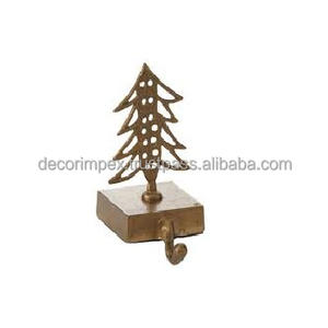 Cintre de bas d'arbre d'or pour le bas d'arbre d'or en métal et la décoration de fête de Noël créent de belles vacances - Product Image 6